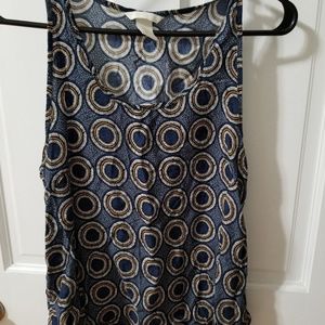 H&M Printed Blouse, Sleeveless
